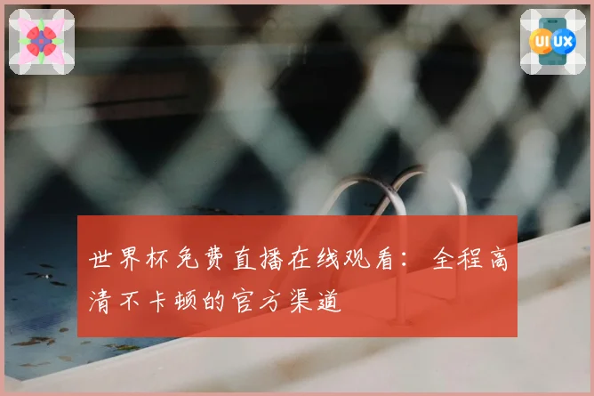 世界杯免费直播在线观看：全程高清不卡顿的官方渠道